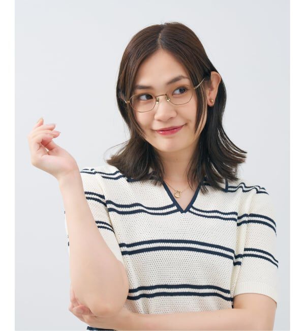  「Zoff｜ETRE TOKYO ウェリントン型 メガネ | チタン 軽量 高級感 伊達メガネ ユニセックス レンズ交換券付」|メガネ|