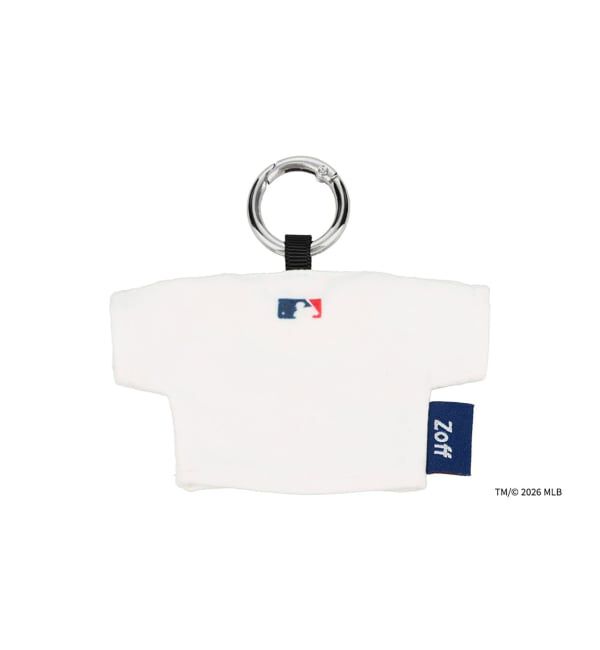  「Zoff | MLB メガネ・サングラス拭き | クリーナー キーホルダー チャーム マスコット スマホ拭き」|サングラス|