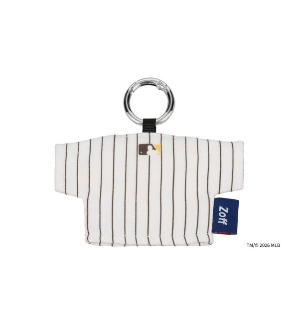  「Zoff | MLB メガネ・サングラス拭き | クリーナー キーホルダー チャーム マスコット スマホ拭き」|サングラス|