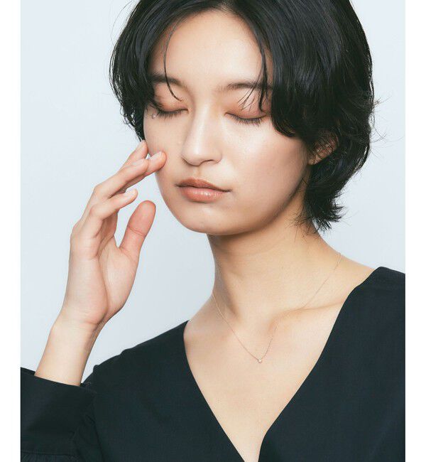 Jouete「K10 ネックレス ダイヤモンド」|ネックレス|
