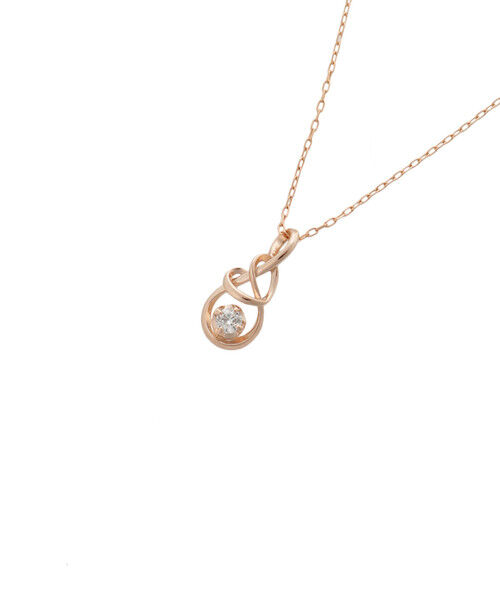 Samantha Tiara「K18 SPG Infinity Love Knot ネックレス」|ネックレス|