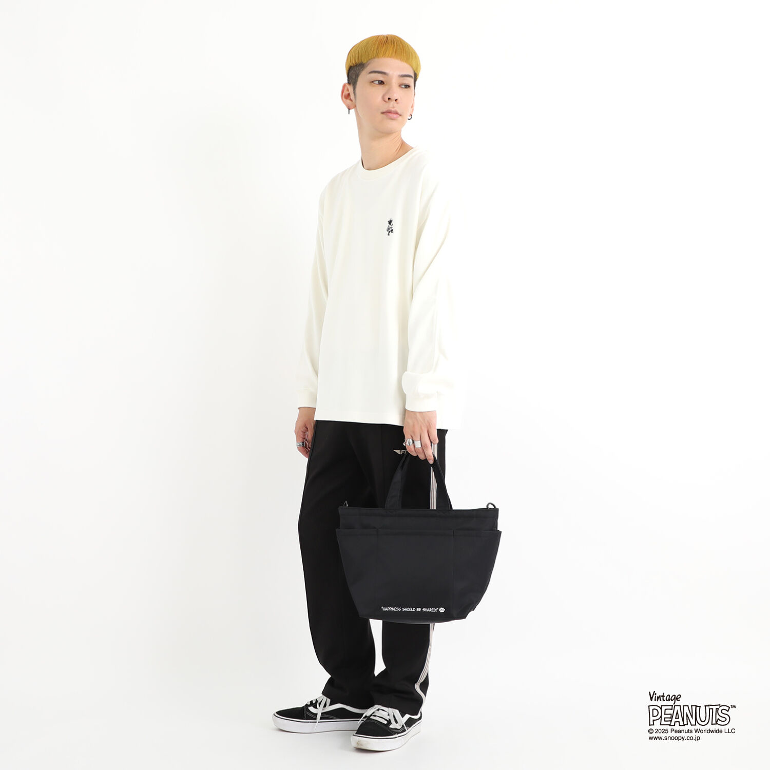 Manhattan Portage「WHITESTONE TOTE BAG FLIGHT NYLON BACKING PEANUTS 25」|ショルダー・メッセンジャー|