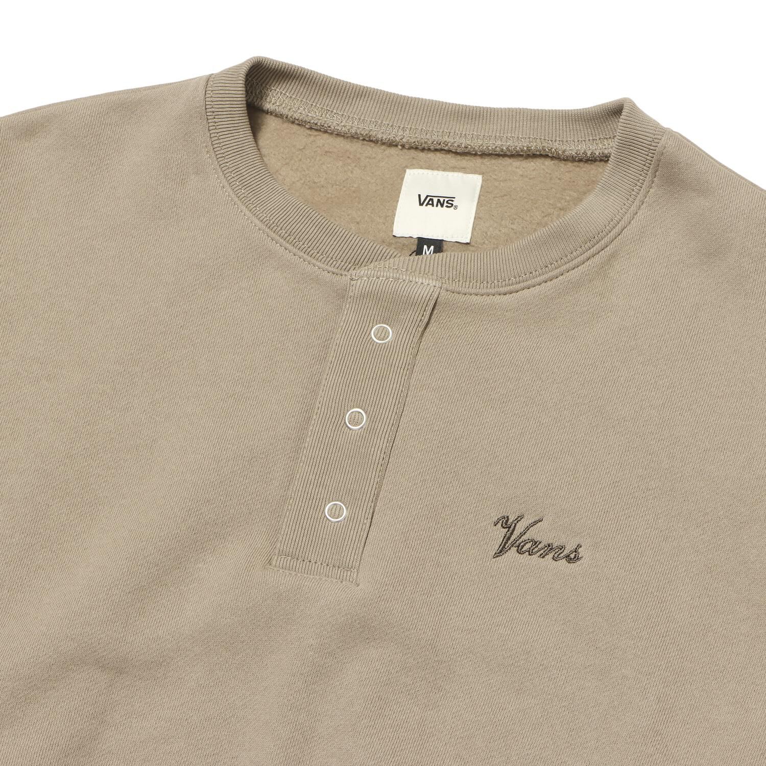 VANS「【VANSｱﾊﾟﾚﾙ(WJ)】W Henley neck SWT」|パーカー|