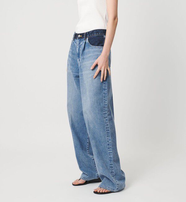 AEWEN MATOPH「＜AEWEN MATOPH＞カラータックデニムパンツ」|デニム|