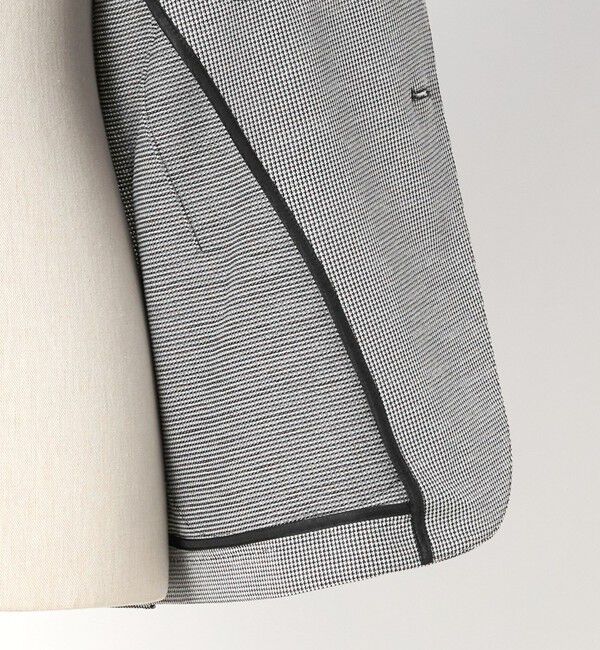 UNITED ARROWS「ハウンドトゥース シングル ２ボタン テーラードジャケット COMFORT EASY‐MODEL SOFT」|テーラードジャケット|