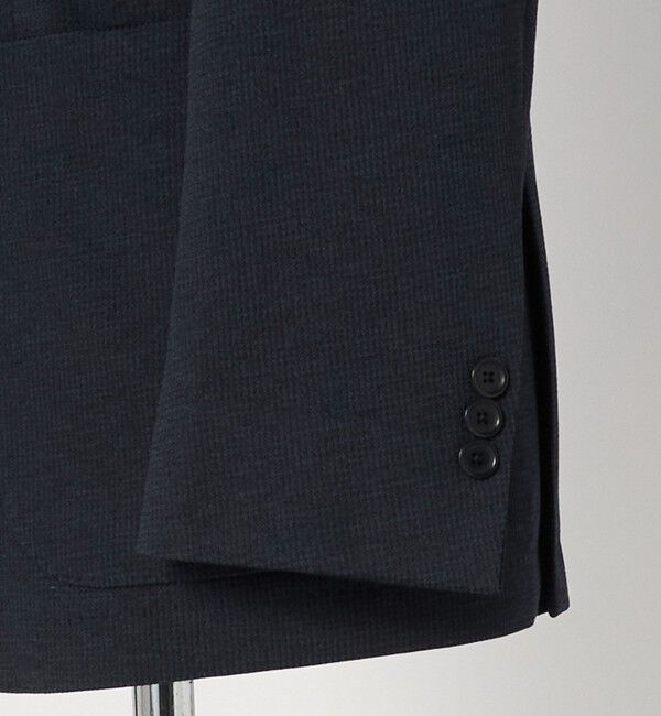 UNITED ARROWS「ハウンドトゥース シングル ２ボタン テーラードジャケット COMFORT EASY‐MODEL SOFT」|テーラードジャケット|
