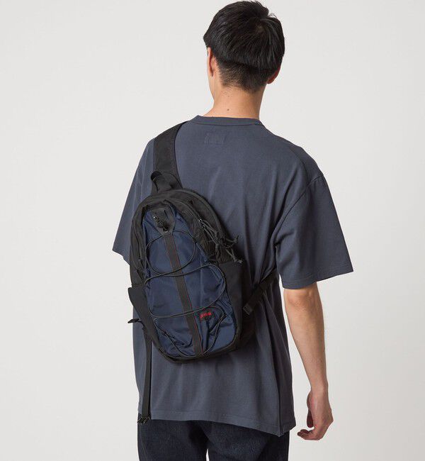 UNITED ARROWS green label relaxing「＜BRIEFING＞SA SLING ショルダーバッグ」|ショルダー・メッセンジャー|NAVY