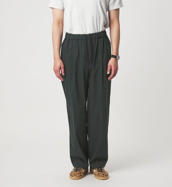 UNITED ARROWS green label relaxing「リネンミックス W4 ワイド イージーパンツ -ストレッチ-」|その他|