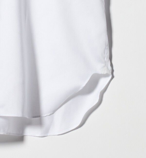 UNITED ARROWS green label relaxing「MADE BY HITOYOSHI ヘリンボーン タブカラー ドレスシャツ」|シャツ・ブラウス|