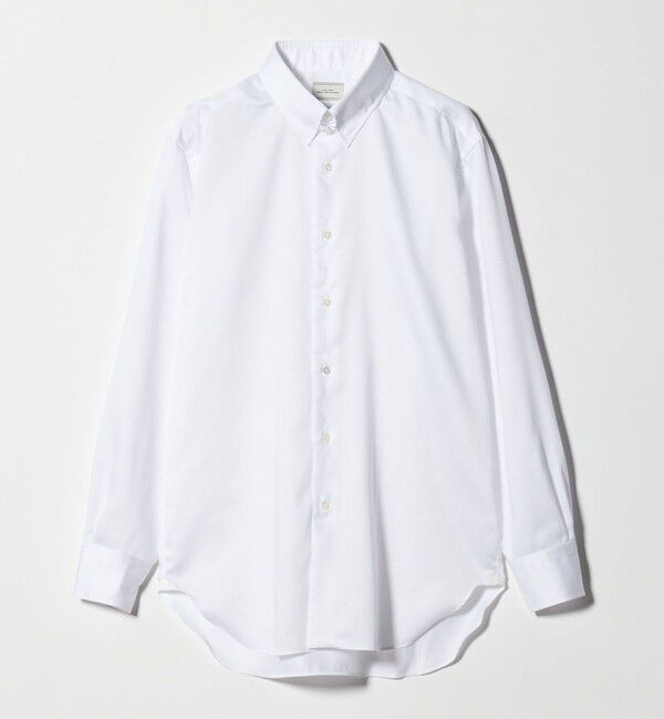 UNITED ARROWS green label relaxing「MADE BY HITOYOSHI ヘリンボーン タブカラー ドレスシャツ」|シャツ・ブラウス|