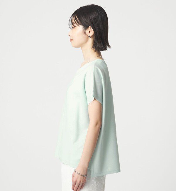 UNITED ARROWS green label relaxing「Vネック プルオーバー ニット ウォッシャブル 接触冷感 UVカット」|ニット・セーター|