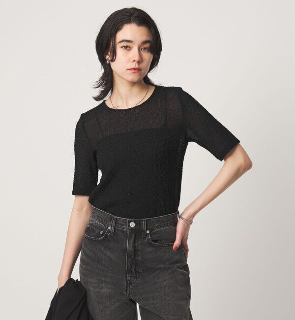 UNITED ARROWS green label relaxing「ポコポコ シアー Tシャツ」|Tシャツ・カットソー|