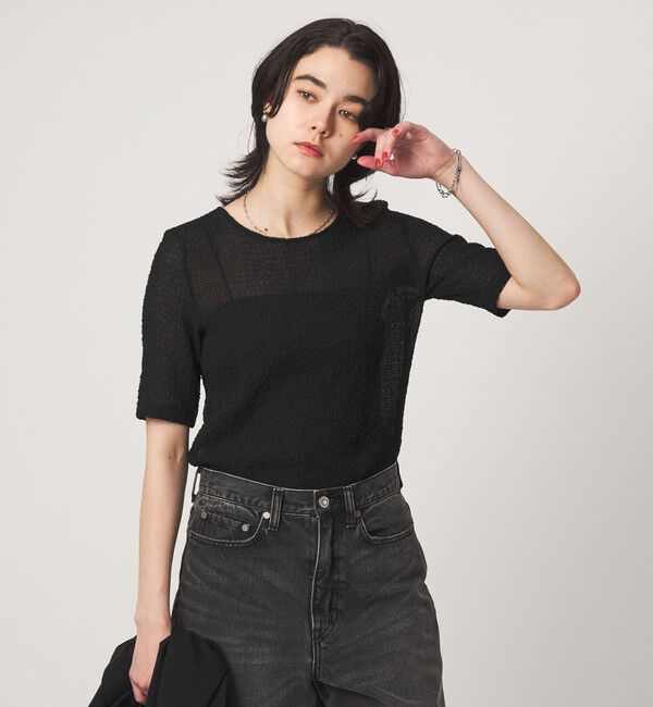 UNITED ARROWS green label relaxing「ポコポコ シアー Tシャツ」|Tシャツ・カットソー|