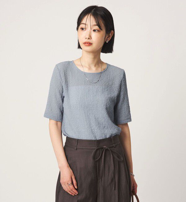 UNITED ARROWS green label relaxing「ポコポコ シアー Tシャツ」|Tシャツ・カットソー|