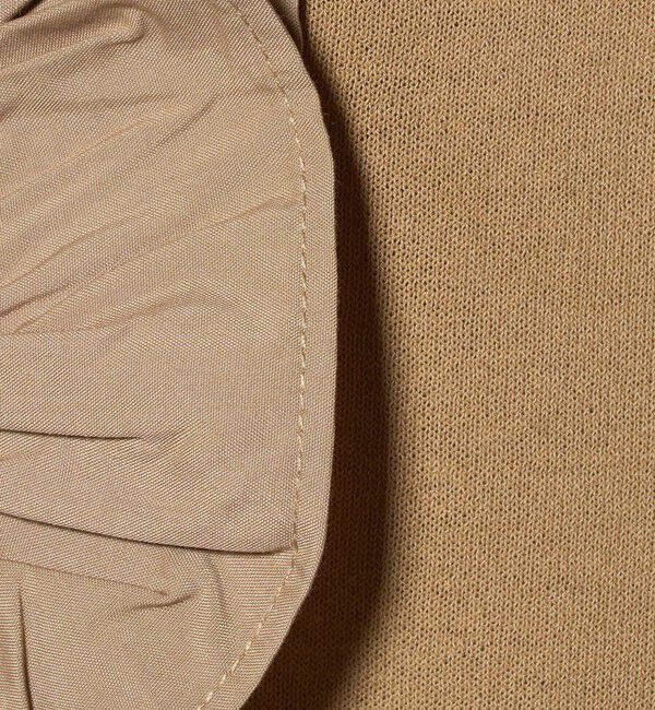 UNITED ARROWS green label relaxing「フリル ショートスリーブ ニット カーディガン」|カーディガン|