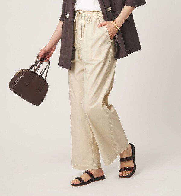 UNITED ARROWS green label relaxing「［size SHORT/TALLあり］オルマイ LI/MIX ベイカー パンツ 2」|その他|