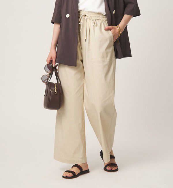 UNITED ARROWS green label relaxing「［size SHORT/TALLあり］オルマイ LI/MIX ベイカー パンツ 2」|その他|