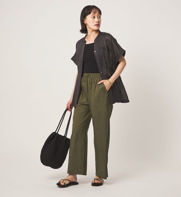 UNITED ARROWS green label relaxing「［size SHORT/TALLあり］オルマイ LI/MIX ベイカー パンツ 2」|その他|
