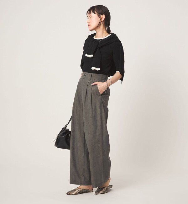 UNITED ARROWS green label relaxing「FAbRICA 2タック ワイド パンツ」|その他|