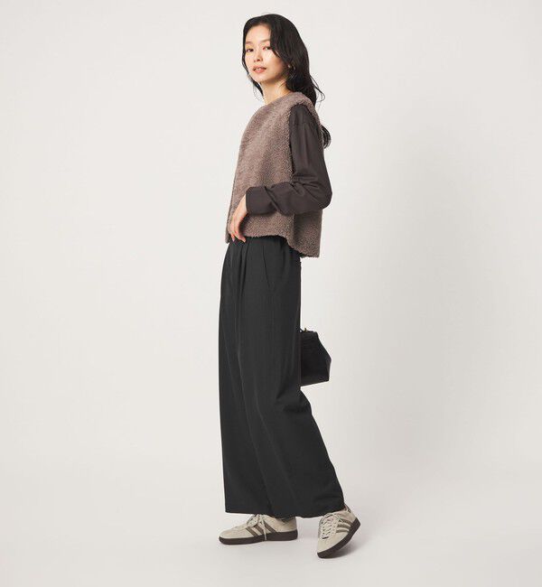 UNITED ARROWS green label relaxing「［size SHORT/TALLあり］オルマイ ツイル ワイド パンツ」|その他|