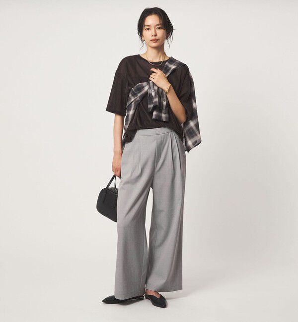 UNITED ARROWS green label relaxing「［size SHORT/TALLあり］オルマイ ツイル ワイド パンツ」|その他|