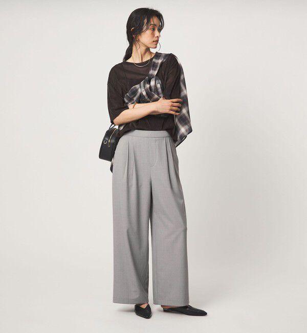 UNITED ARROWS green label relaxing「［size SHORT/TALLあり］オルマイ ツイル ワイド パンツ」|その他|