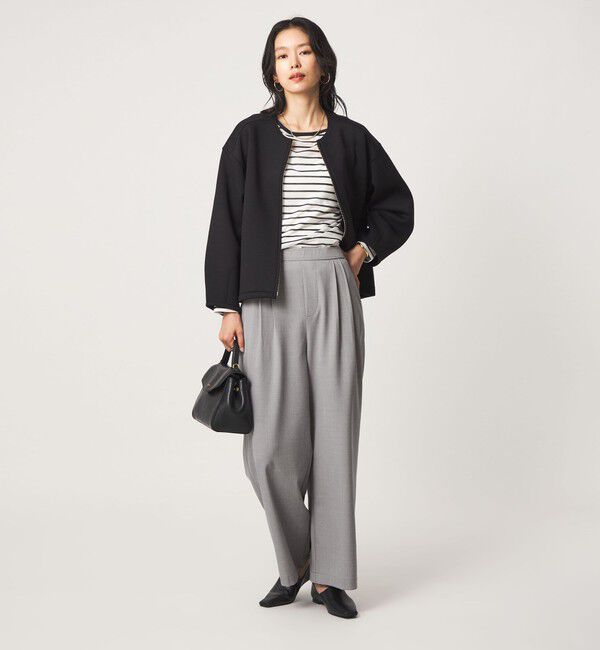 UNITED ARROWS green label relaxing「［size SHORT/TALLあり］オルマイ ツイル ワイド パンツ」|その他|