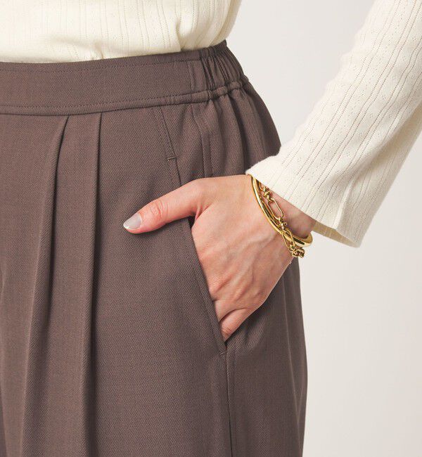 UNITED ARROWS green label relaxing「［size SHORT/TALLあり］オルマイ ツイル ワイド パンツ」|その他|