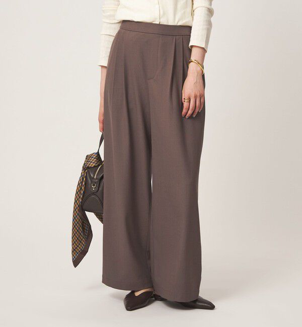 UNITED ARROWS green label relaxing「［size SHORT/TALLあり］オルマイ ツイル ワイド パンツ」|その他|