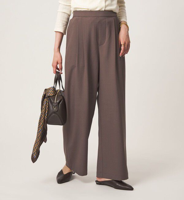 UNITED ARROWS green label relaxing「［size SHORT/TALLあり］オルマイ ツイル ワイド パンツ」|その他|