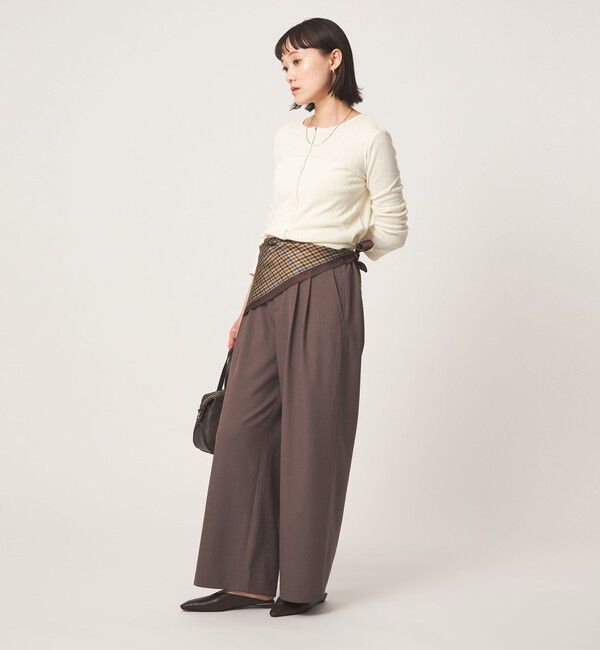UNITED ARROWS green label relaxing「［size SHORT/TALLあり］オルマイ ツイル ワイド パンツ」|その他|