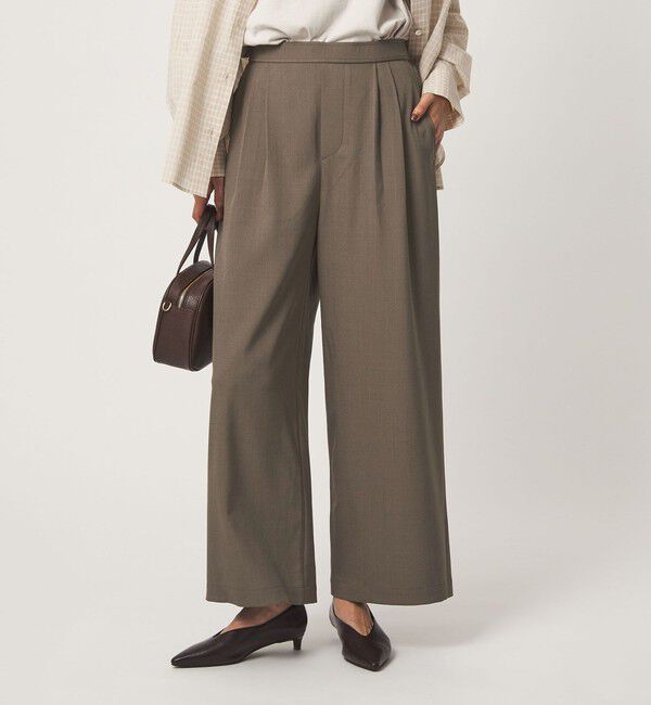UNITED ARROWS green label relaxing「［size SHORT/TALLあり］オルマイ ツイル ワイド パンツ」|その他|MOCA