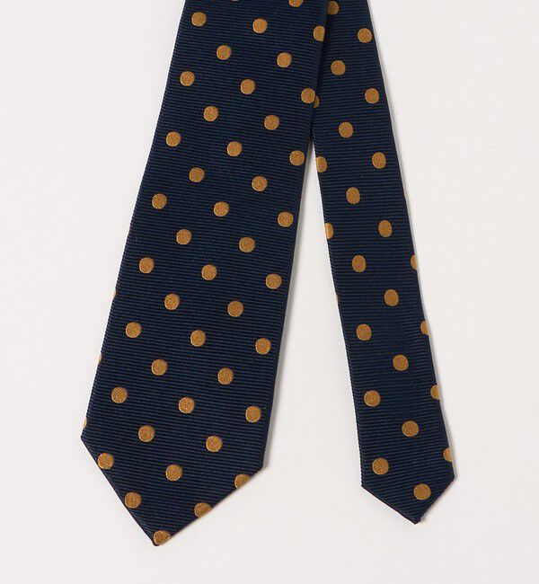 UNITED ARROWS green label relaxing「GLR シルク1 8.0cm ドット ネクタイ」|ネクタイ・蝶ネクタイ|