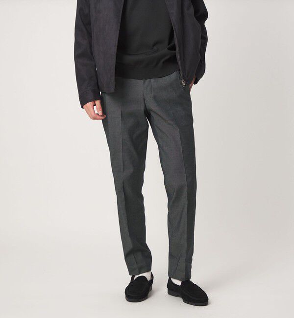 UNITED ARROWS green label relaxing「TCPUOX スリム NP スラックス -ストレッチ-」|スラックス|DK.GREEN