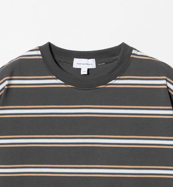 UNITED ARROWS green label relaxing「フトピッチ ボーダー ロングスリーブ Tシャツ / キッズ 100cm-160cm」|Tシャツ・カットソー|