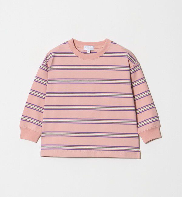 UNITED ARROWS green label relaxing「フトピッチ ボーダー ロングスリーブ Tシャツ / キッズ 100cm-160cm」|Tシャツ・カットソー|