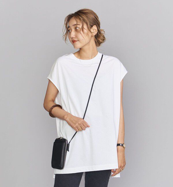 BEAUTY&YOUTH UNITED ARROWS「レザー ジップスリム ウォレットショルダー」|財布|
