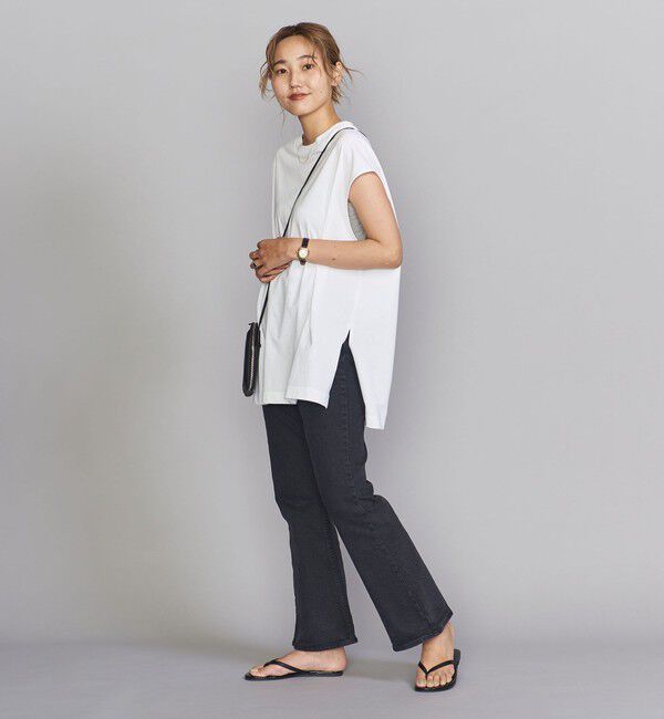 BEAUTY&YOUTH UNITED ARROWS「レザー ジップスリム ウォレットショルダー」|財布|