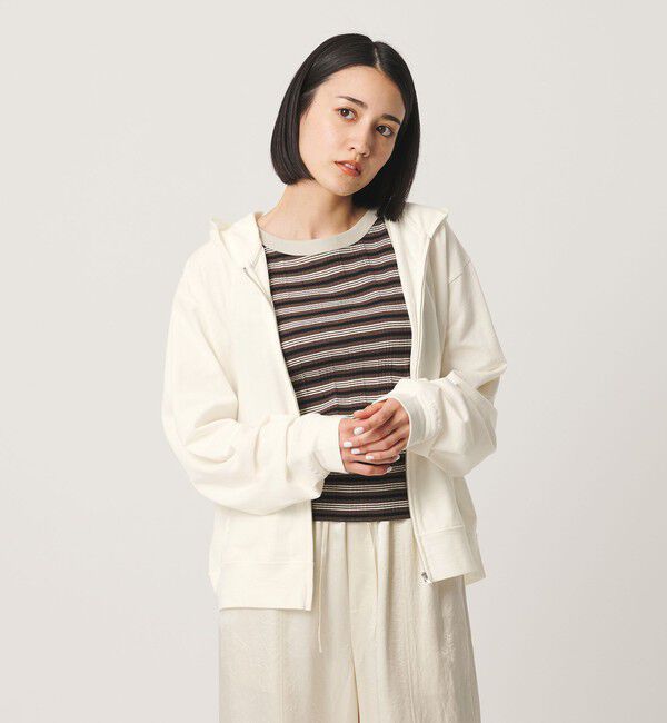 BEAUTY&YOUTH UNITED ARROWS「コットン UVカット ジップパーカー」|パーカー|