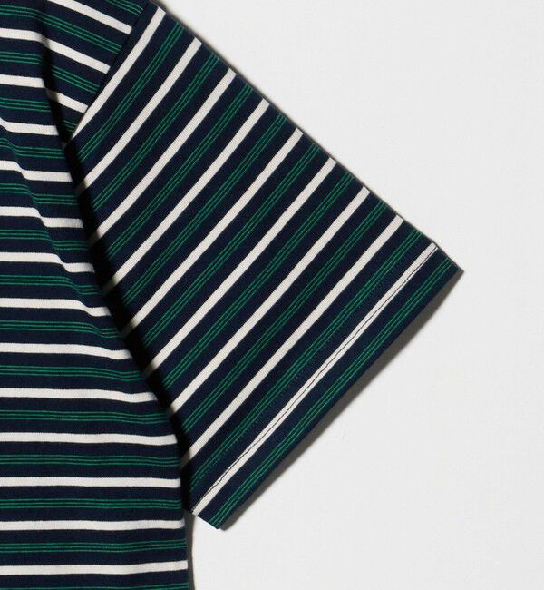 NICE WEATHER「＜NICE WEATHER＞ウィメンズ ボーダー ショートスリーブ Tシャツ」|Tシャツ・カットソー|