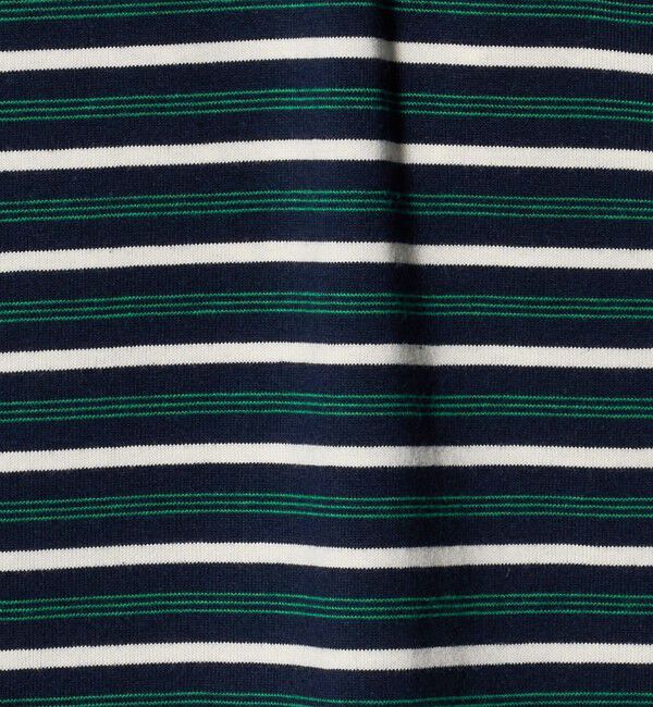 NICE WEATHER「＜NICE WEATHER＞ウィメンズ ボーダー ショートスリーブ Tシャツ」|Tシャツ・カットソー|
