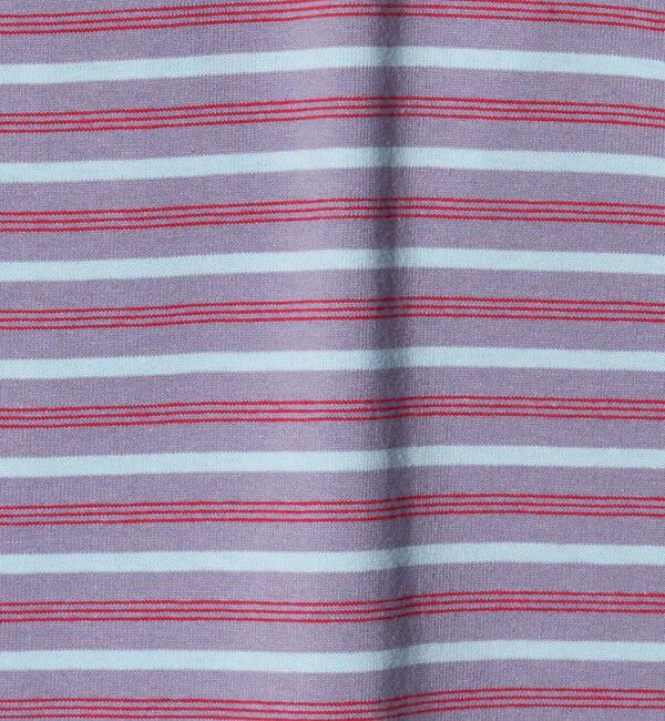NICE WEATHER「＜NICE WEATHER＞ウィメンズ ボーダー ショートスリーブ Tシャツ」|Tシャツ・カットソー|