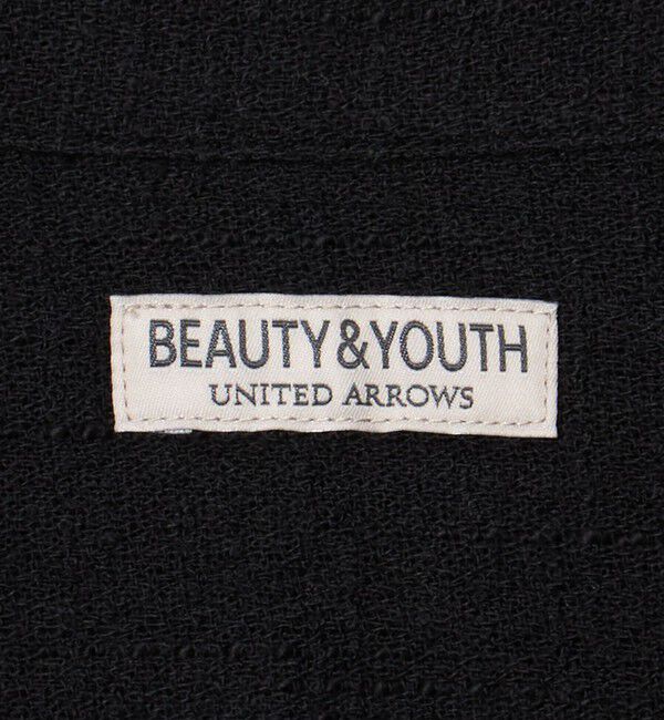 BEAUTY&YOUTH UNITED ARROWS「ライト ツイードライク オープンカラー シャツ GRANDE TAPERD型」|シャツ・ブラウス|