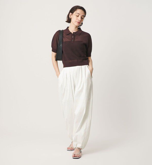 BEAUTY&YOUTH UNITED ARROWS「コットンナイロン バルーンパンツ ウォッシャブル/ライナー」|その他|OFF WHITE