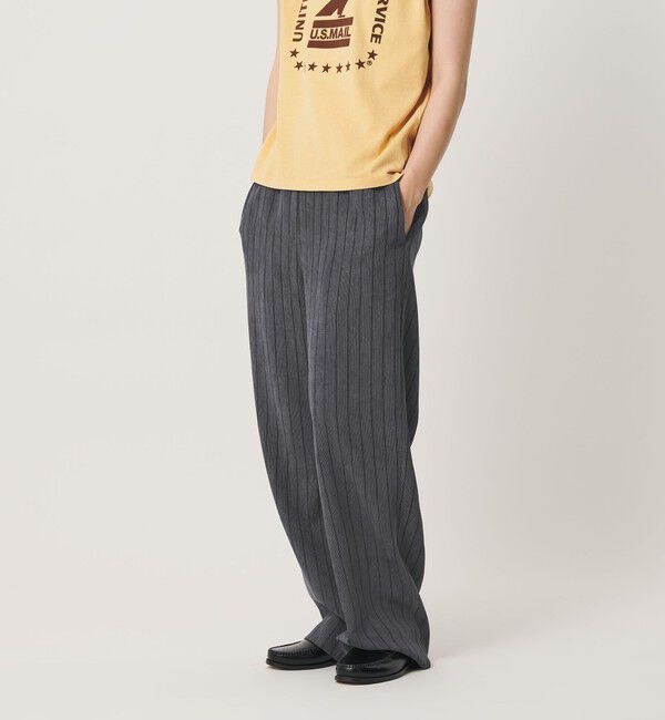 BEAUTY&YOUTH UNITED ARROWS「ポリエステルブレンド ストライプ イージーパンツ」|その他|