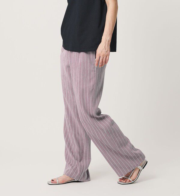 BEAUTY&YOUTH UNITED ARROWS「ポリエステルブレンド ストライプ イージーパンツ」|その他|