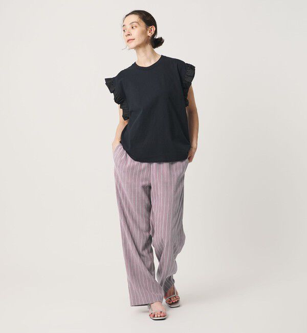 BEAUTY&YOUTH UNITED ARROWS「ポリエステルブレンド ストライプ イージーパンツ」|その他|