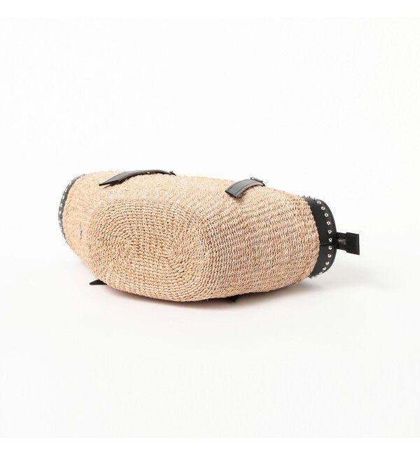 Demi-Luxe BEAMS 「VIOLAd&rsquo;ORO / アバカ スタッズ トートバッグ」|トートバッグ|