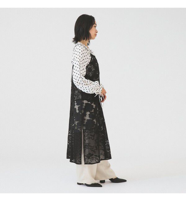Ray BEAMS 「レース パッチワーク キャミ ワンピース」|ワンピース|