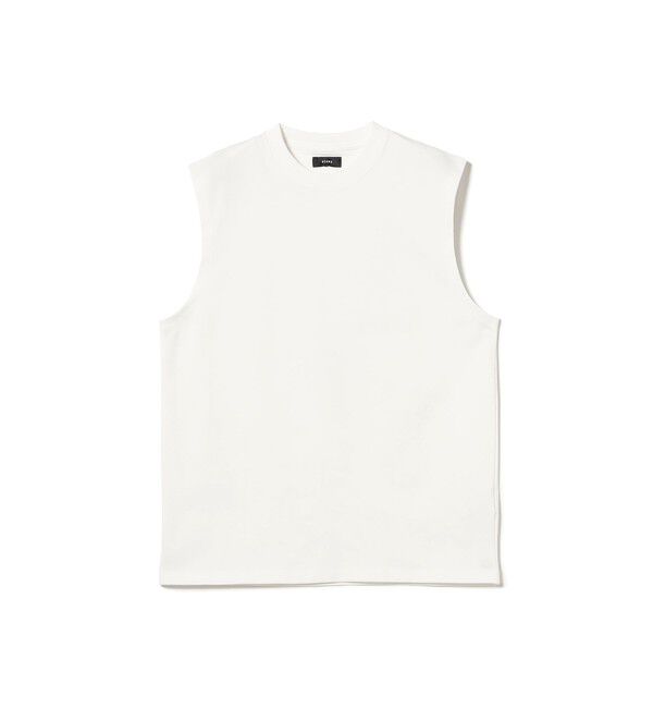 BEAMS「スリーブレスカットソー」|Tシャツ・カットソー|WHITE